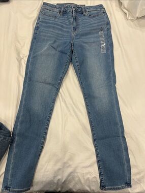 American Eagle Outfitters Light Blue Womens Skinny Jeans